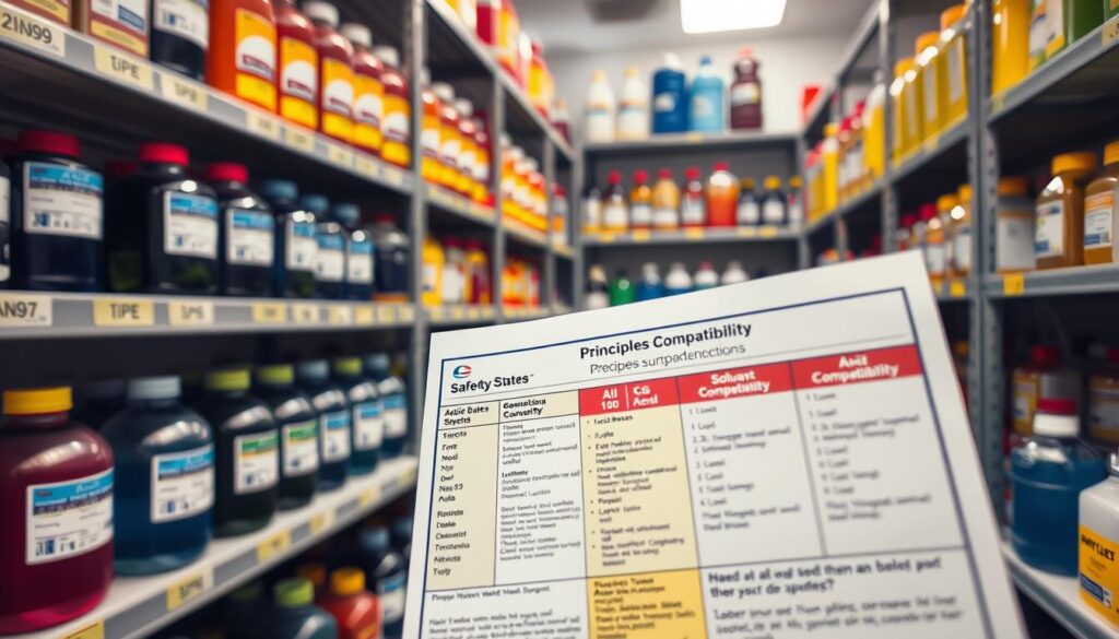 chemical compatibility segregation