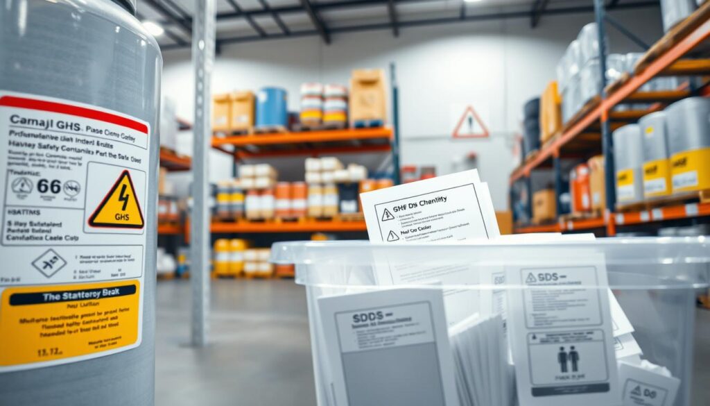 ghs labeling and sds management