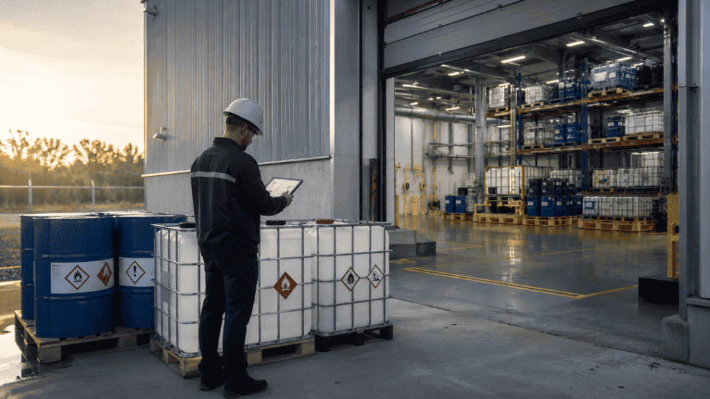 Chemical storage safety