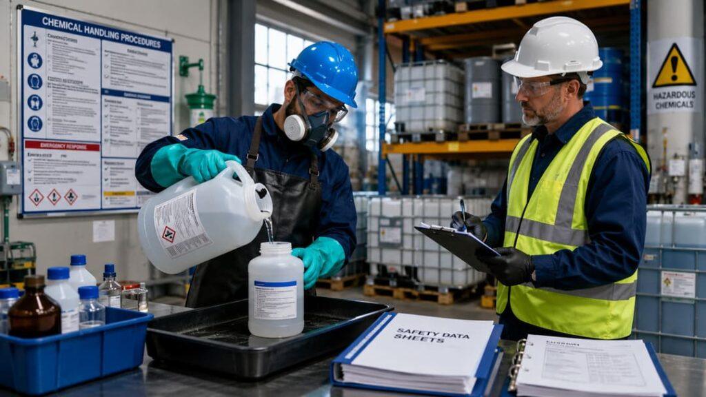 chemical handling procedures