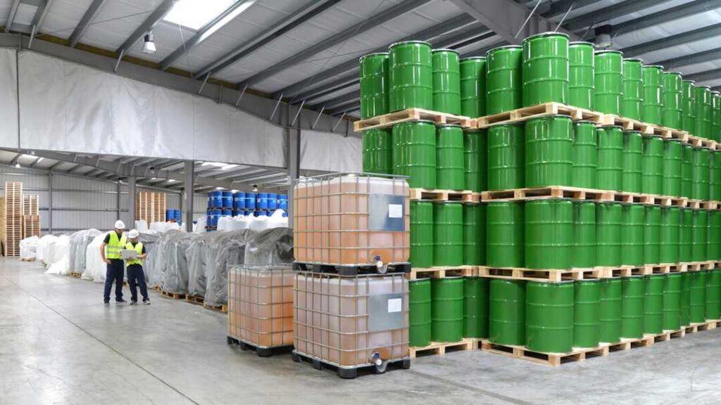chemical warehouse