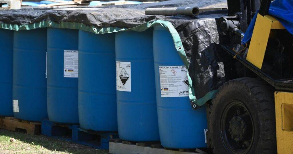 hydro chloride storage