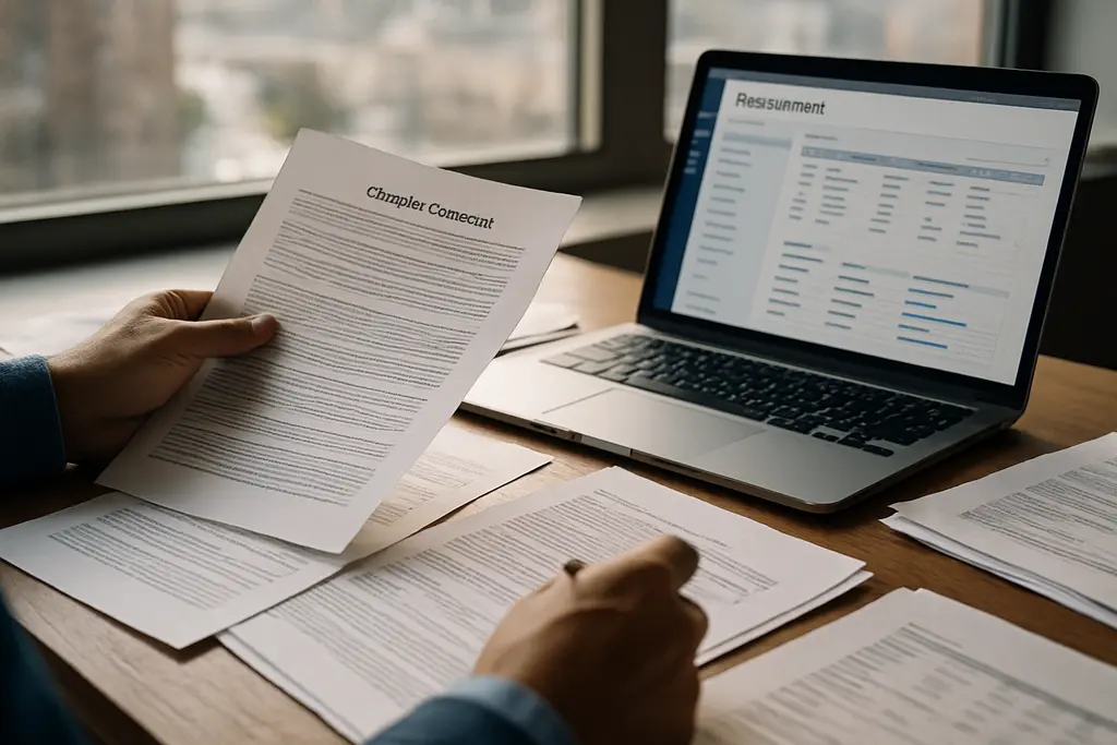 Supply chain resilience review with chemical procurement records and supplier data