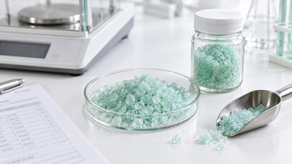 ferrous sulfate test methods