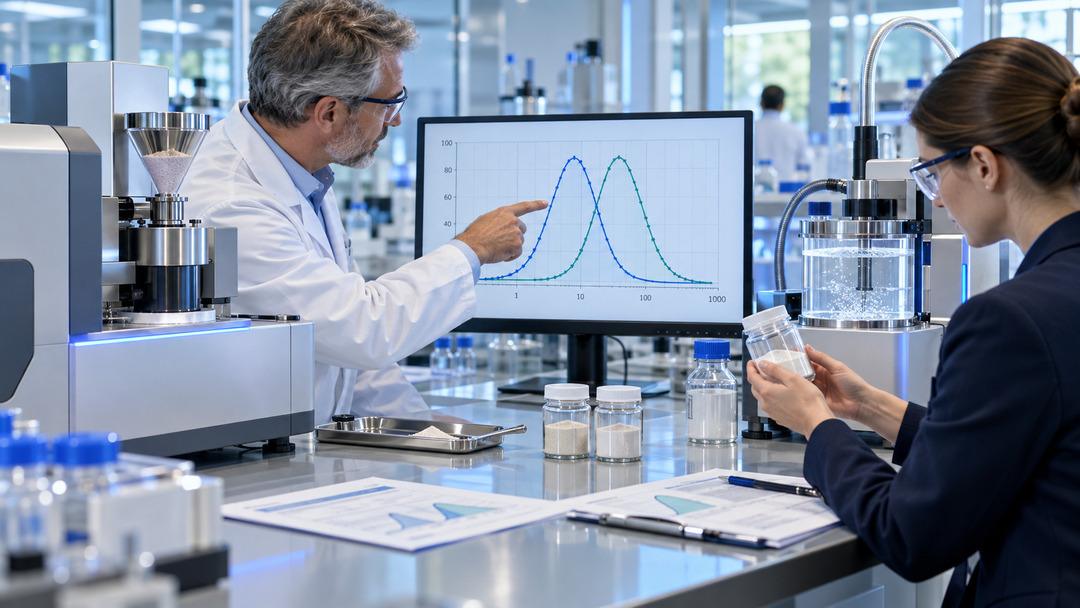 particle size measurement conditions