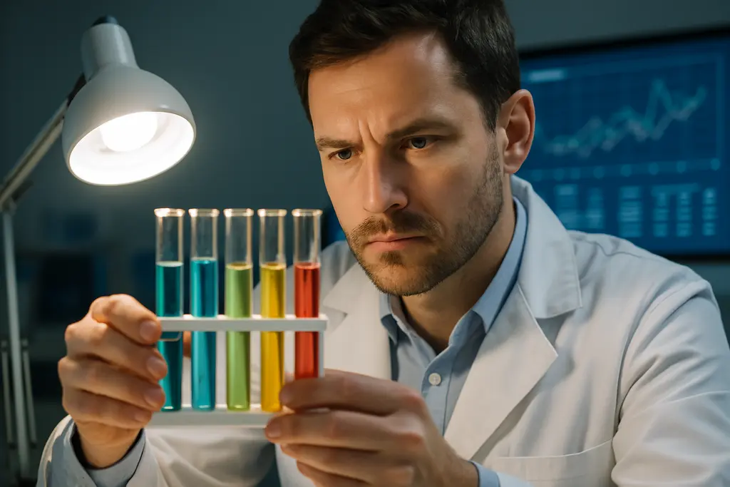 Non-Animal Testing Methods review folder beside lab assay reports